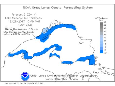 Lake Superior Ice Cover Grows Faster Than Normal Sault Ste Marie News