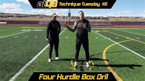 Technique Tuesday Four Hurdle Box Drill Qb Footwork Pocket