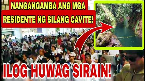 NANGANGAMBA ANG MGA RESIDENTE NG SILANG CAVITE ILOG HUWAG SIRAIN YouTube