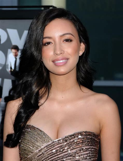 Christian Serratos Shows Huge Cleavage Wearing A Tube Mini Dress At The Now You Porn Pictures