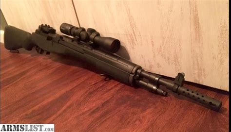 ARMSLIST - For Sale: Springfield M1A Scout 18" with Burris 2-7x32 Scout Scope