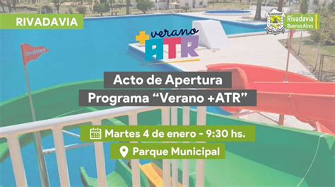 Acto De Apertura Del Programa “verano Atr”