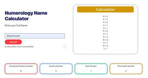 Try Our Free Numerology Calculators Numerology By Nehaa