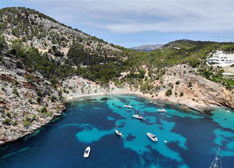 Cala Blanca Andratx In The Palma De Mallorca Stock Image Image Of