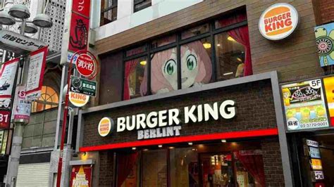 Burger King lance un nouveau restaurant inspiré dun célèbre manga