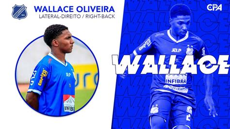 WALLACE OLIVEIRA LATERAL DIREITO RIGHT BACK LEMENSE 2023 YouTube