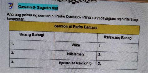 Paki Sagot Po Plss Kailangan Napo Bukas I Pass Wala Po Kasi Akong