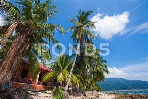 Air Batang Abc Beach Tioman Island Stock Photo