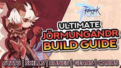 JÖRMUNGANDR DPS BUILD GUIDE FOR PVP Stats Skills Runes Gears