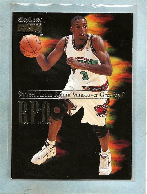 Shareef Abdur Rahim Skybox Premium B P O