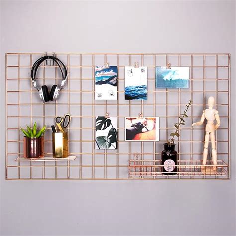 Plinrise Mesh Grid Panelwall Decorphoto Wallwall Art Displayorganizermemo Board Wall Art