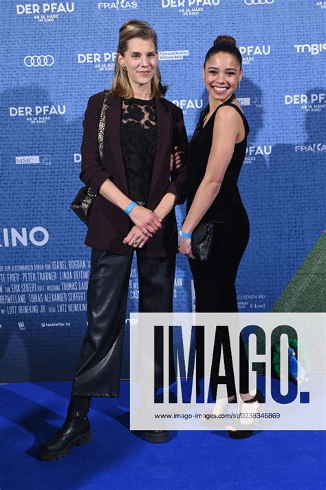 Actress Bettine Langehein And And Jess Maura L R Arrive At The