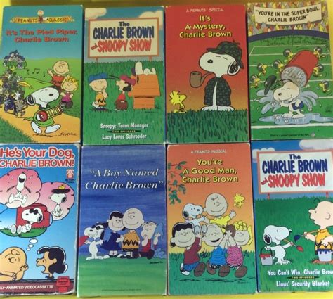 Peanuts Vhs Lot Of A Charlie Brown Christmas A Boy Named Charlie My XXX Hot Girl