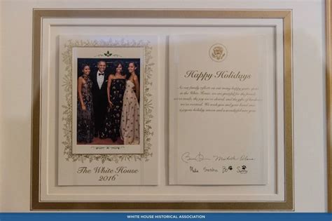 White House Christmas Card (2016) | Happy Holidays from the Obama ...