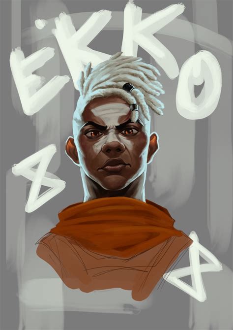 Artstation Ekko Fan Art