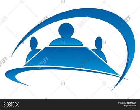 Logo Meeting Room Vector & Photo (Free Trial) | Bigstock