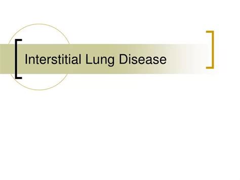 Ppt Interstitial Lung Disease Powerpoint Presentation Free Download Id327693