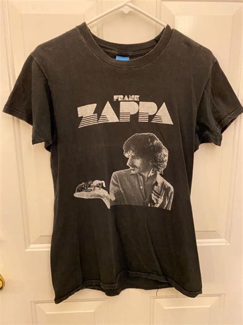 Lot 2 Rare Frank Zappa Tour 1980 “crush All Boxes” T Shirt Size Large Puget Sound Estate