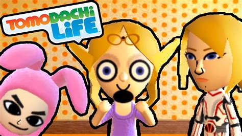 Tomodachi Life 3ds Bunny Link Crushed Creeper Teeny Mii Gameplay Walkthrough Part 47 Nintendo