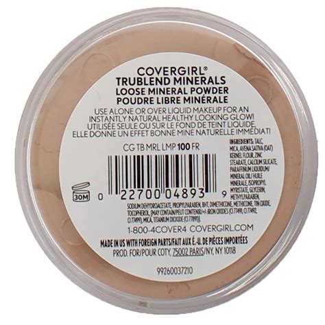 Covergirl Trublend Minerals Loose Mineral Powder Fair Oz