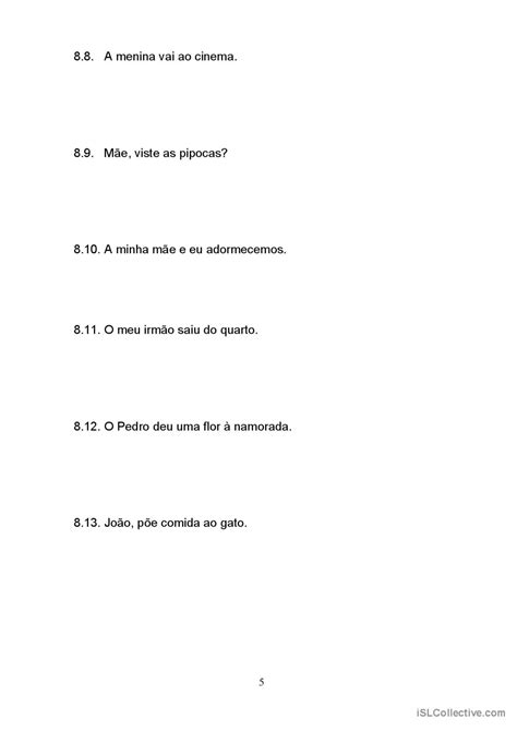 Fun Es Sint Ticas English Esl Worksheets Pdf Doc