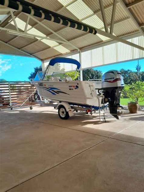 Quintrex M Escape Runabout Boat Hp Four Stroke Mariner