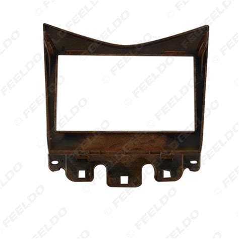 FEELDO CAR ACCESSORIES OFFICIAL STORE Mahogany 2Din Fascia For Honda