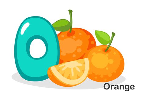 O for orange 517915 Vector Art at Vecteezy