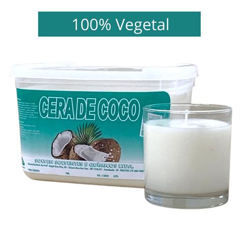 Cera Vegetal De Coco Para Velas 1 5 Kg Escorrega o Preço