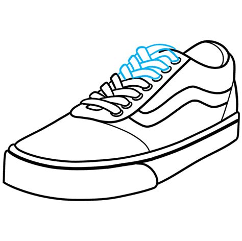 How To Draw Vans Shoes