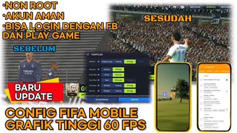 CARA MAIN FIFA MOBILE GRAFIK TINGGI 60 FPS YouTube