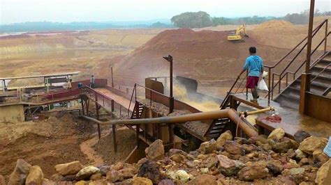 Wonderful Bangka Belitung Tambang Timah Open Pit Pemali