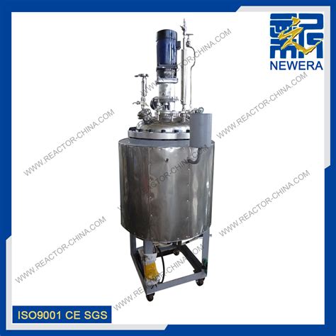 200L High Pressure Continuous Stirred Tank Jacketed Reaction Kettle