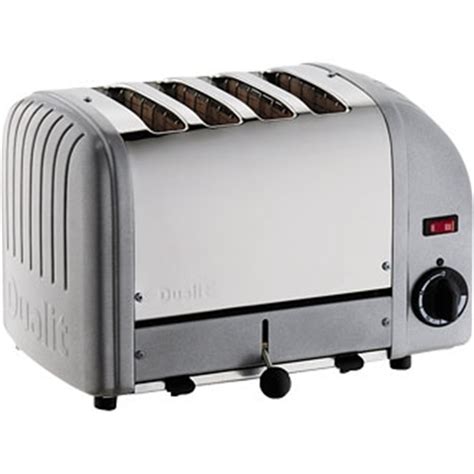 Dualit 4 Slice Vario Toaster Metallic Silver 40349 CD327 Next