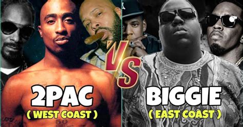 Tupac And East Coast Vs West Coast Rivalry The Story Behind The Feud