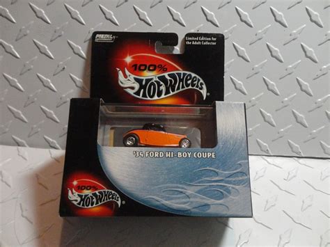Hot Wheels Black Box Orange Black Ford Hi Boy Coupe W Real Riders Antique Price