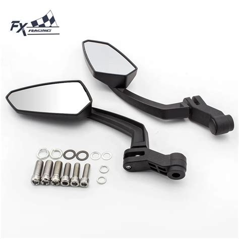 Mm Mm Motorcycle Rear View Mirrors Universal Handlebar Rearview Side