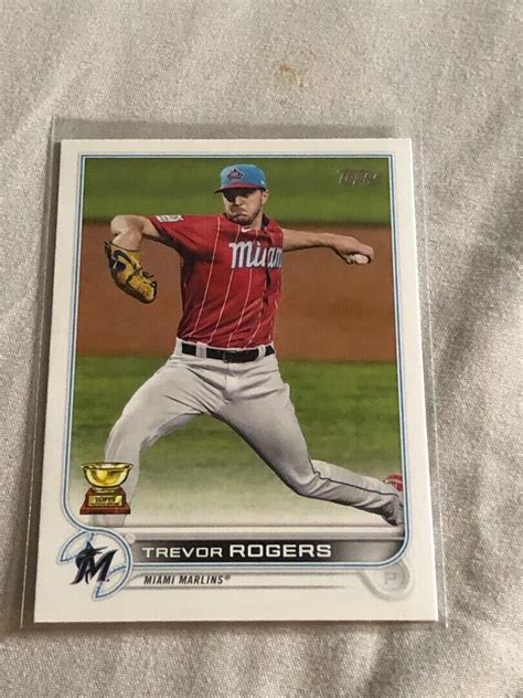 N Topps Series Rookie Cup Trevor Rogers Miami Marlins Ebay