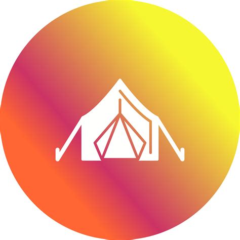 Tent Vector Icon 19024894 Vector Art at Vecteezy