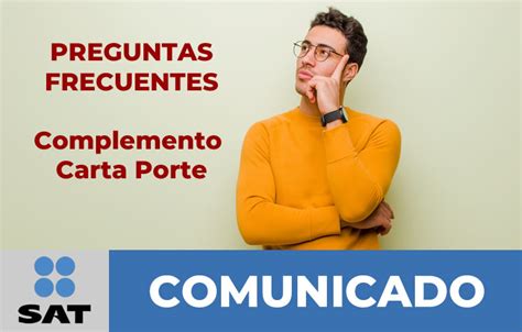 Preguntas Frecuentes Complemento Carta Porte Colegio De Contadores