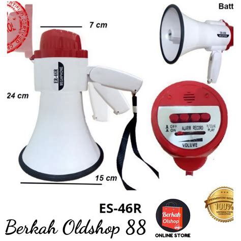 Jual Toa Pengeras Suara Megaphone EALSEM ES 46 Shopee Indonesia