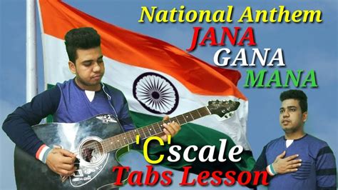 INDIAN NATIONAL ANTHEM SONG JANO GANA MANA Easy Guitar Tabs Lead