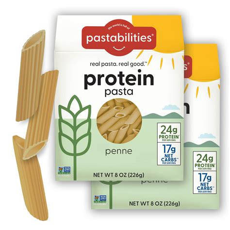 Protein Pasta Penne Low Carb Pasta Pastabilities