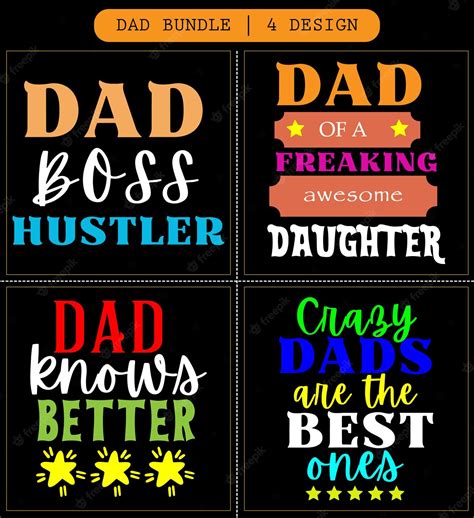 Premium Vector | Dad svg bundle dad svg file dad svg cricut dad ...