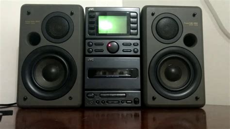 Jvc Ux A5 Micro System Speakers Jvc Uxmd1 Youtube