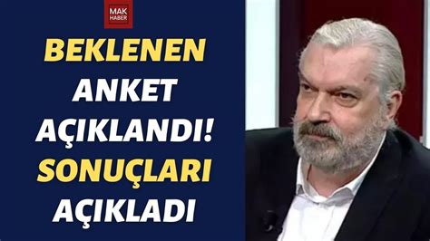 Son Seçimi Bildi Hakan Bayrakçı Beklenen İstanbul Anketini Açıkladı