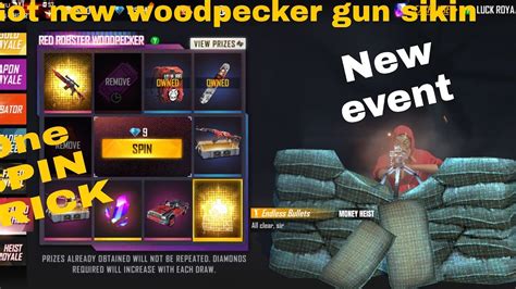 Red Rodster Woodpecker Faded Wheel Event Free Fire Free Fire New Event