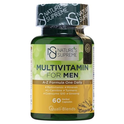 Natures Supreme Multivitamin For Men 60 Kapsül Supplementler