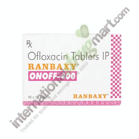 Buy Ofloxacin 400mg Tablets Online Idm