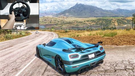 Hp Koenigsegg Agera Forza Horizon Steering Wheel Gameplay